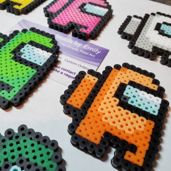 Set of 12 Among Us Magnets- Nerdy Geeky Home Decor - Picture 9 of 11
